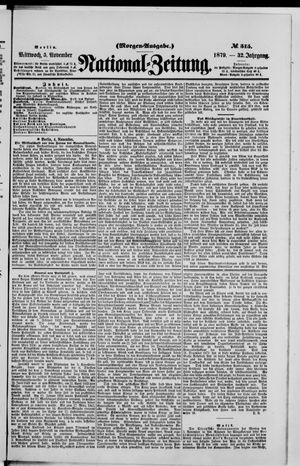 National-Zeitung vom 05.11.1879