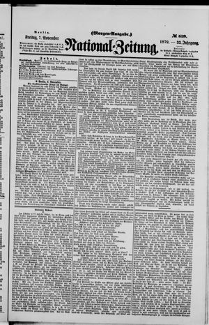 National-Zeitung vom 07.11.1879