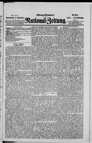 National-Zeitung vom 08.11.1879