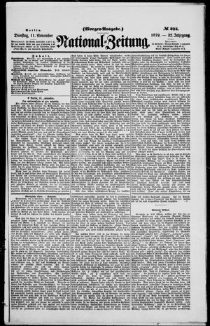 National-Zeitung vom 11.11.1879