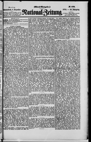 National-Zeitung vom 06.12.1879