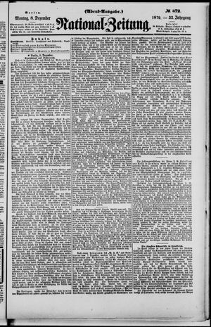 National-Zeitung vom 08.12.1879