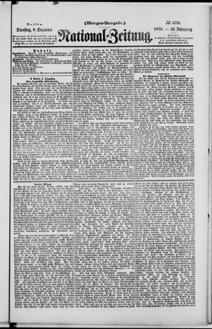 National-Zeitung vom 09.12.1879