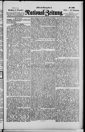 National-Zeitung vom 16.12.1879