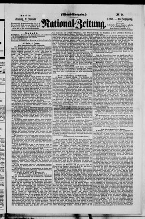 Nationalzeitung vom 02.01.1880