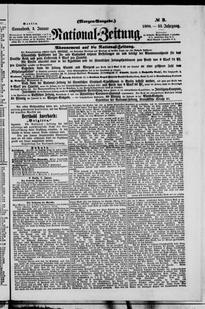Nationalzeitung vom 03.01.1880