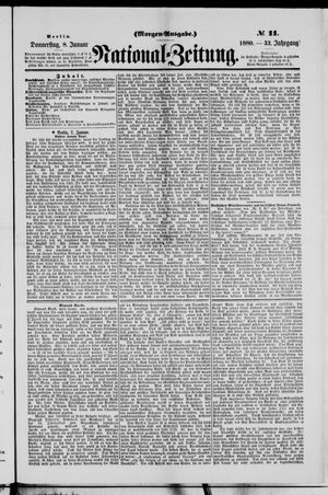 National-Zeitung vom 08.01.1880