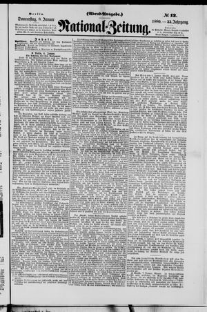 National-Zeitung vom 08.01.1880
