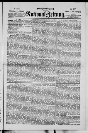 National-Zeitung on Jan 11, 1880