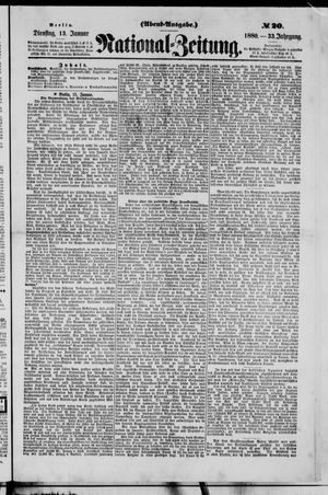 National-Zeitung vom 13.01.1880