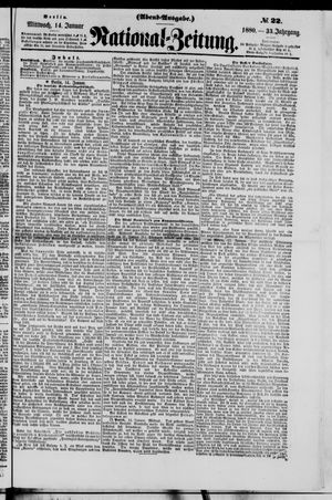 National-Zeitung vom 14.01.1880
