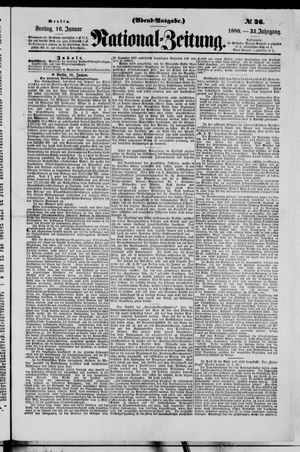 National-Zeitung vom 16.01.1880