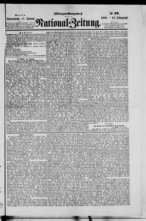 National-Zeitung vom 17.01.1880