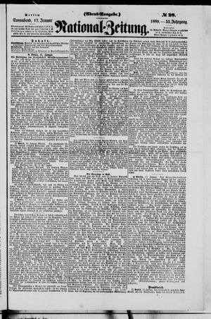 National-Zeitung vom 17.01.1880