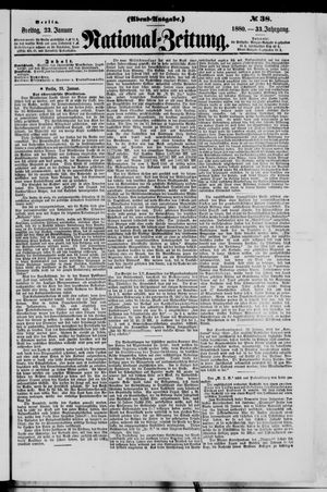 Nationalzeitung vom 23.01.1880