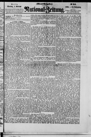 National-Zeitung vom 02.02.1880