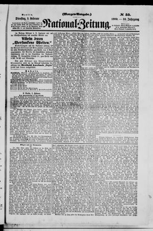 Nationalzeitung vom 03.02.1880