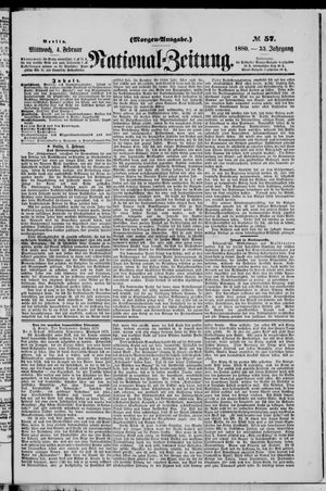 National-Zeitung vom 04.02.1880