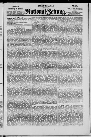 National-Zeitung vom 04.02.1880