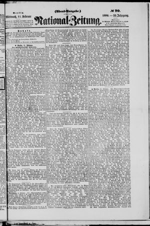 National-Zeitung on Feb 11, 1880