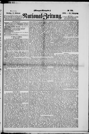 National-Zeitung vom 13.02.1880