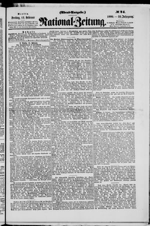 National-Zeitung vom 13.02.1880