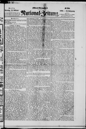 Nationalzeitung vom 16.02.1880