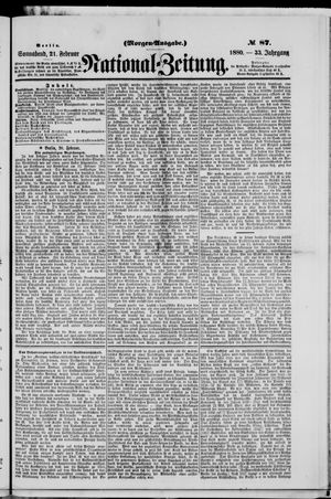 National-Zeitung vom 21.02.1880