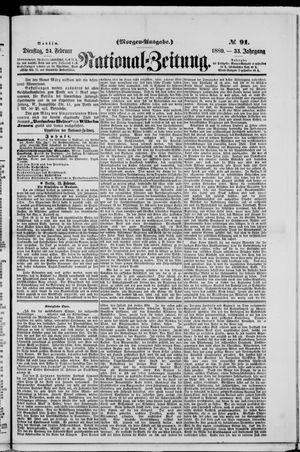 Nationalzeitung vom 24.02.1880