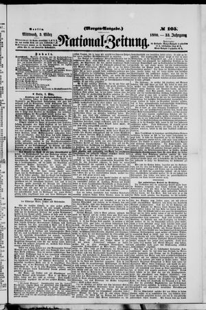 Nationalzeitung on Mar 3, 1880