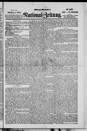 National-Zeitung vom 10.03.1880