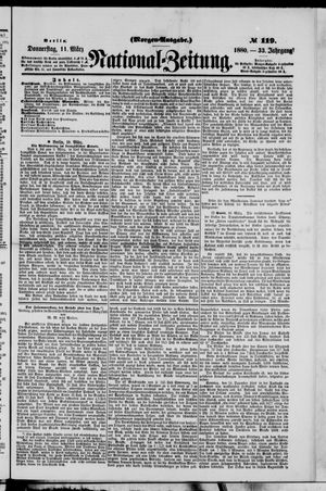 National-Zeitung vom 11.03.1880