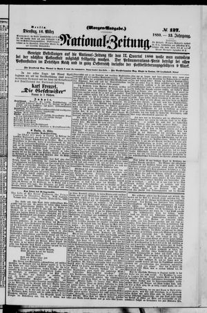 Nationalzeitung vom 16.03.1880