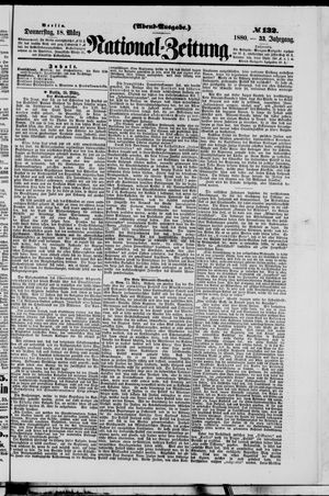 Nationalzeitung on Mar 18, 1880
