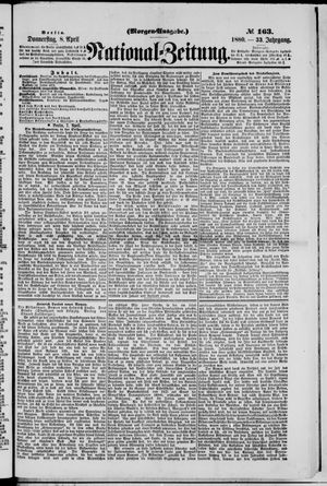 Nationalzeitung vom 08.04.1880