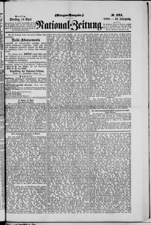 Nationalzeitung vom 13.04.1880