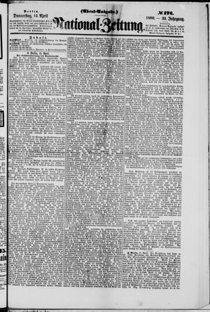Nationalzeitung vom 15.04.1880