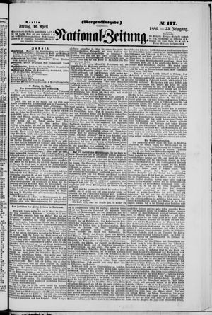 Nationalzeitung on Apr 16, 1880