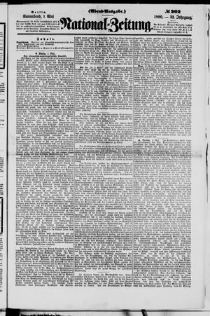 National-Zeitung vom 01.05.1880