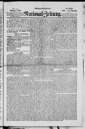 Nationalzeitung vom 02.05.1880