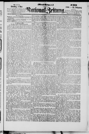 Nationalzeitung vom 04.05.1880