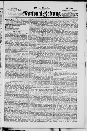 Nationalzeitung vom 08.05.1880