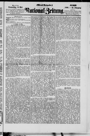 Nationalzeitung vom 13.05.1880