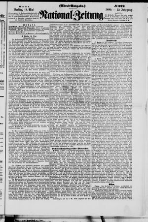 Nationalzeitung vom 14.05.1880