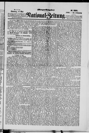 Nationalzeitung vom 16.05.1880