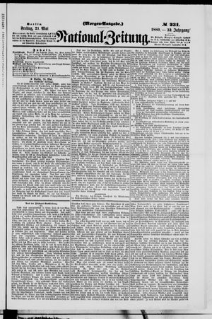National-Zeitung vom 21.05.1880