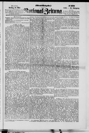 National-Zeitung vom 21.05.1880