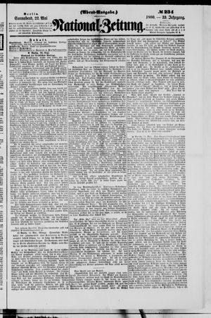 National-Zeitung vom 22.05.1880