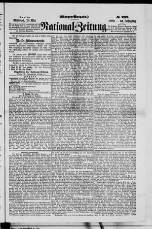 Nationalzeitung vom 26.05.1880