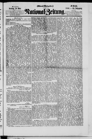 Nationalzeitung vom 28.05.1880
